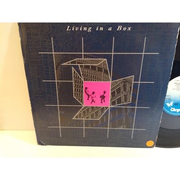 Living in a Box – Living in a Box 12" Single 1987 Chrysalis Pop Synth-Pop 45 RPM - Picture 2 of 4